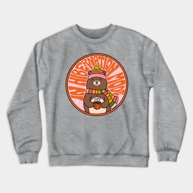 Hibernation Mode Crewneck Sweatshirt by Doodle by Meg